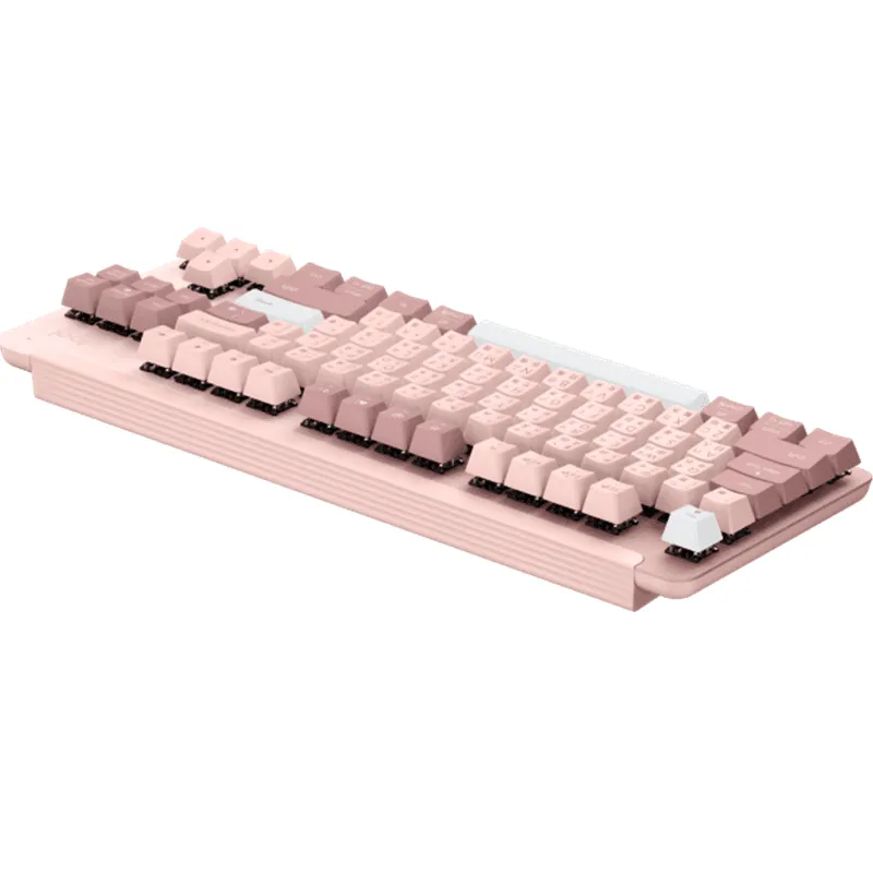 Logitech K855 Mechanical Key Wireless Keyboard TKL Rose Pink.