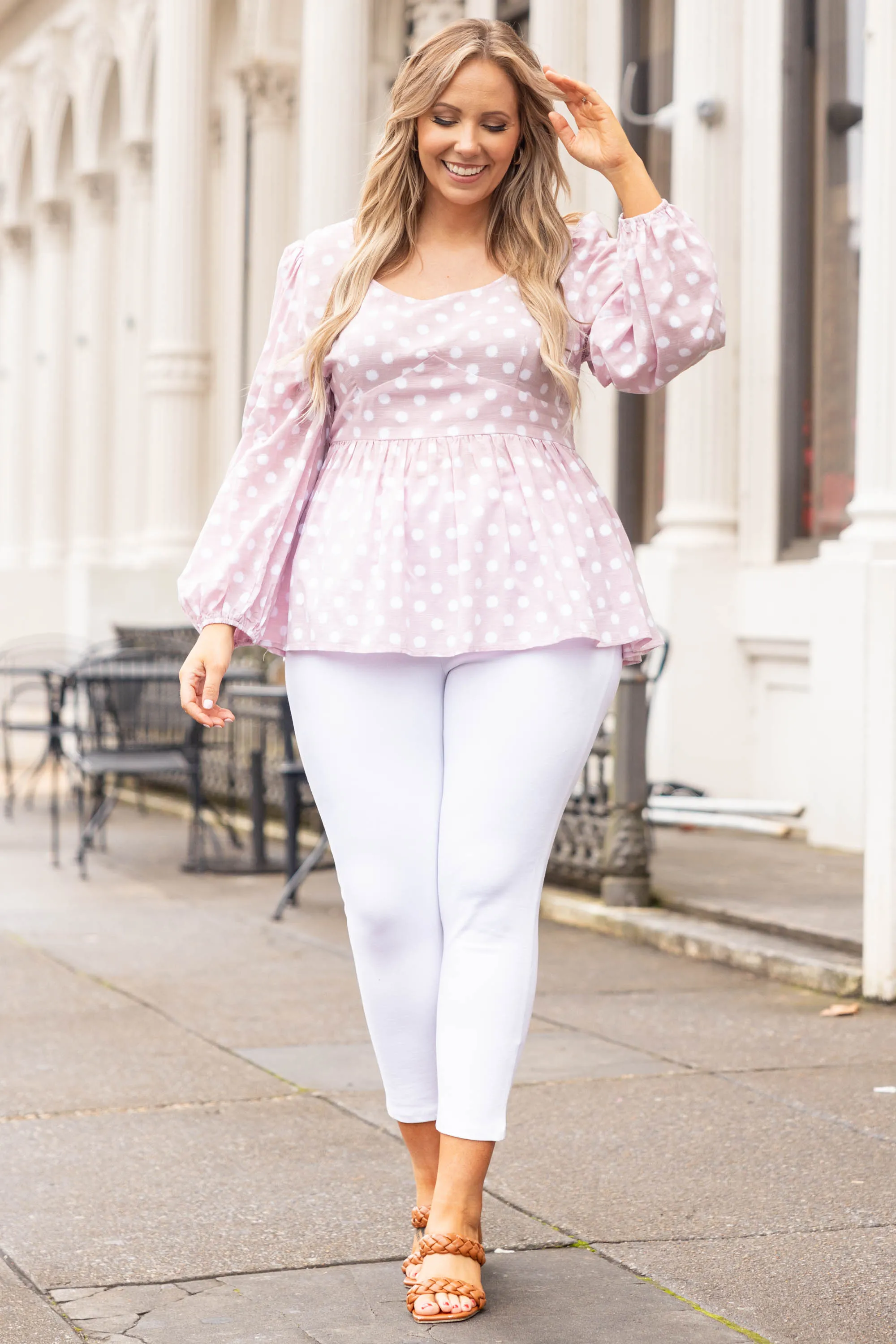 Love Everywhere Top Soft Pink - Shop Now