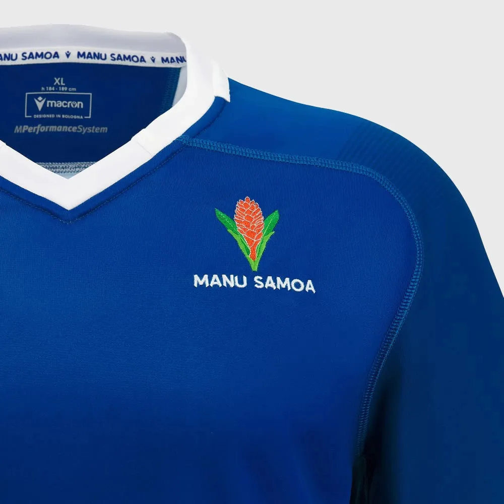 Macron Samoa Men's Home Replica Rugby Shirt