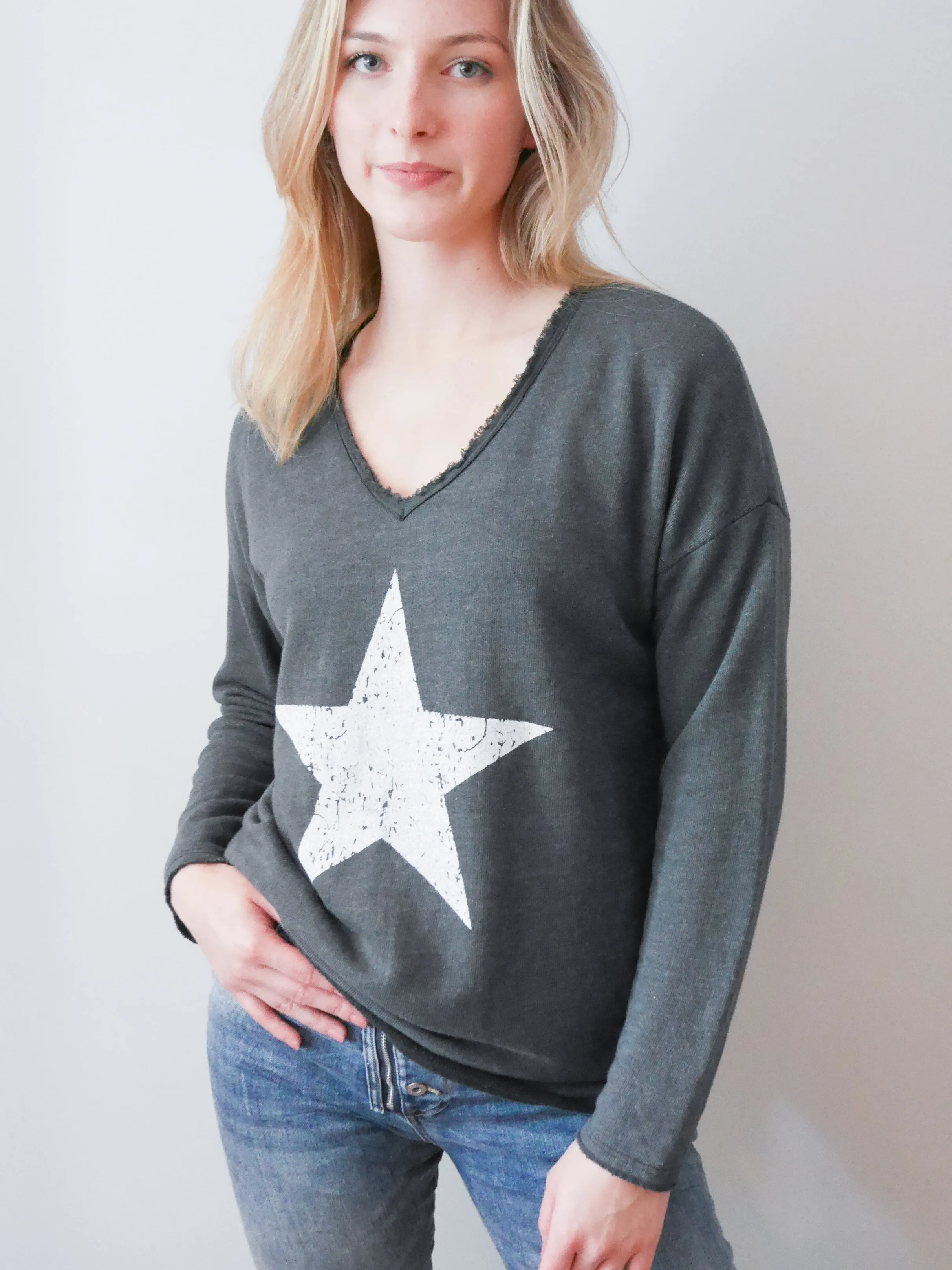 Maddison Sweatshirt Charcoal