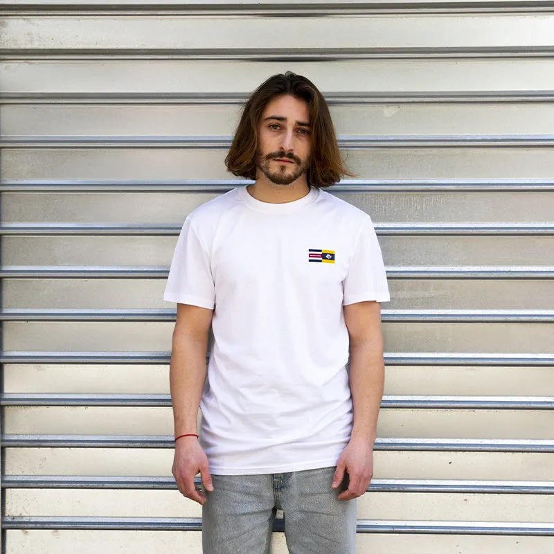 Magenta x DC Shoes Tee Flag White