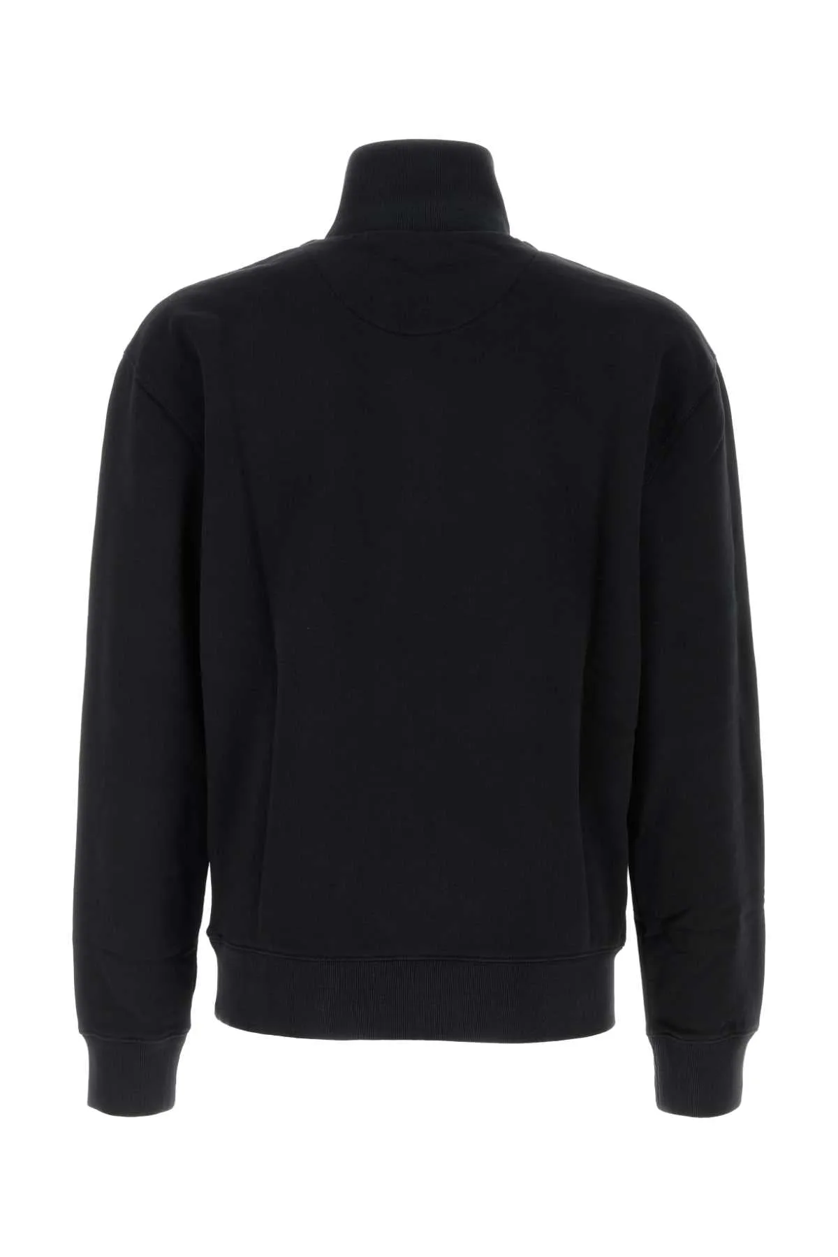 Maison Kitsune Black Cotton Sweatshirt