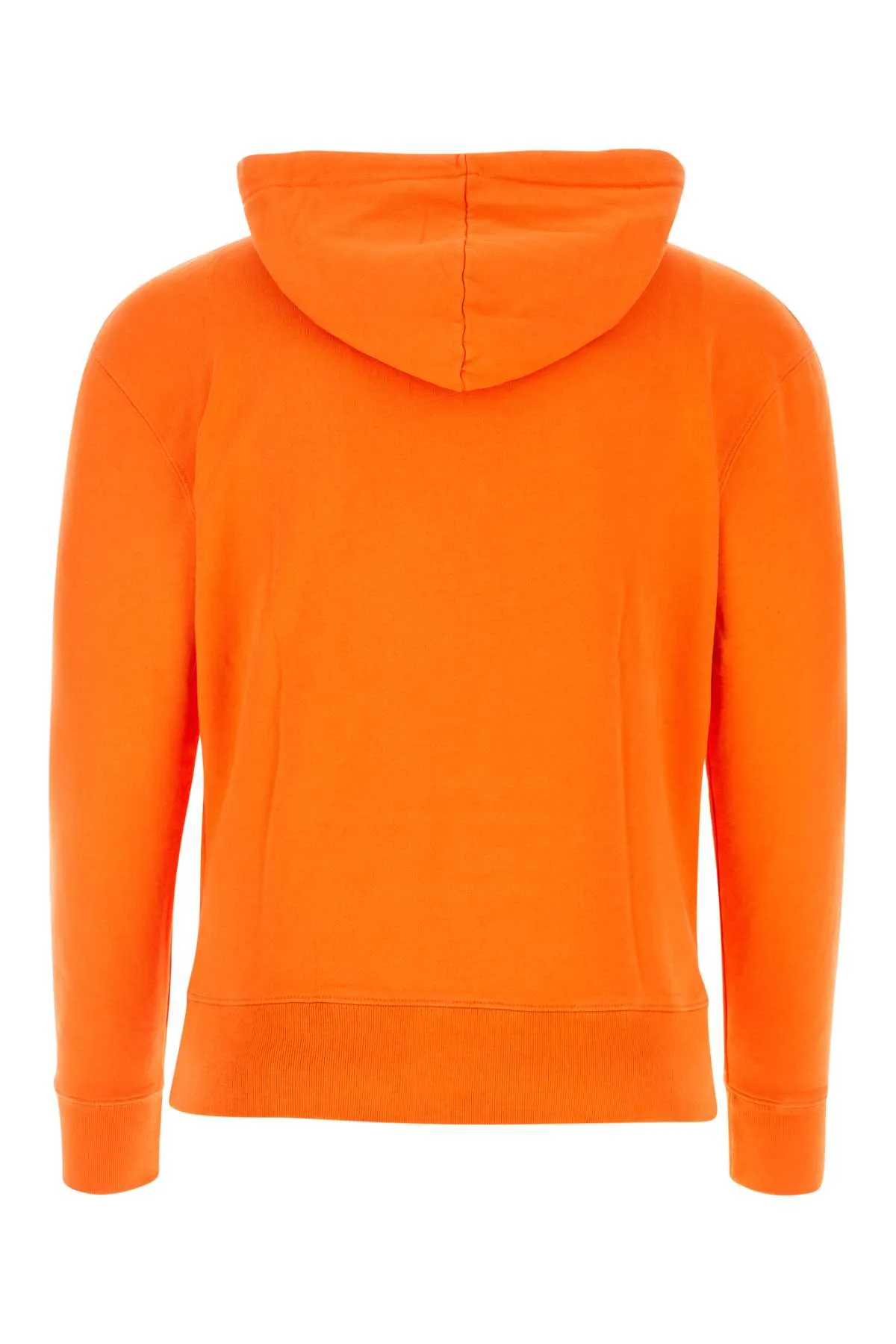 Maison Kitsune Orange Cotton Sweatshirt