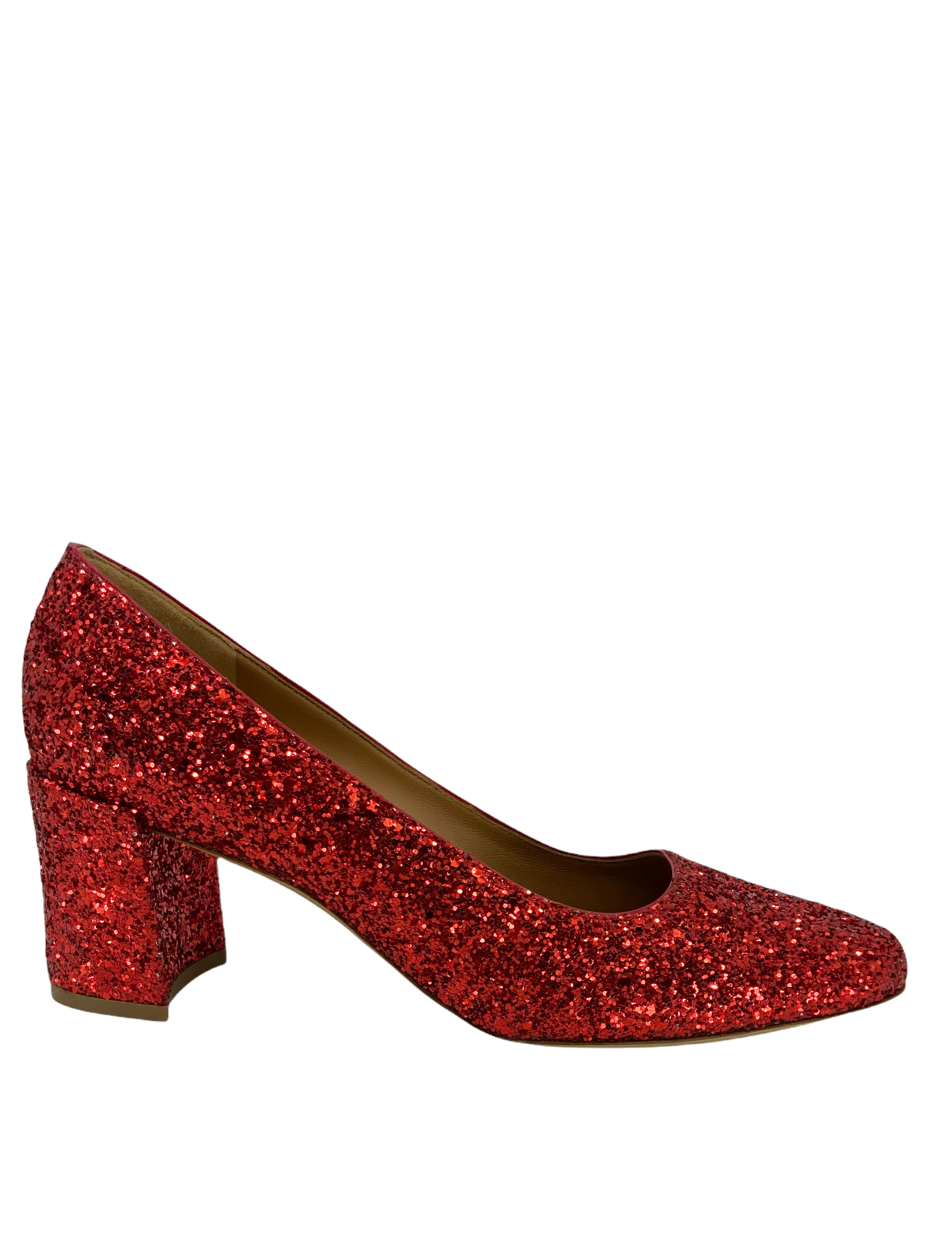 Mansur Gavriel Glitter Heel Pumps - Size 7.5