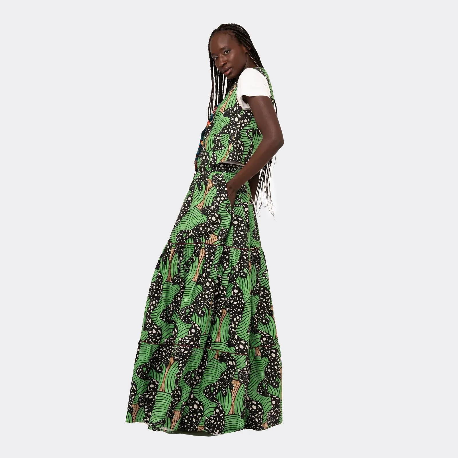 Maxi African Wax Dresses for Sale