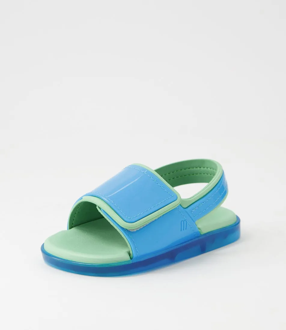 MELISSA Melissa Brave Tot Blue Green Pvc Heels