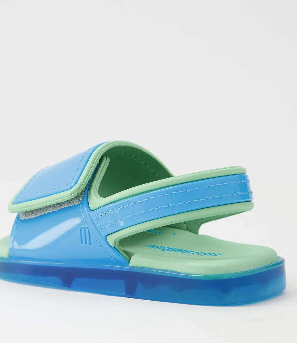 MELISSA Melissa Brave Tot Blue Green Pvc Heels