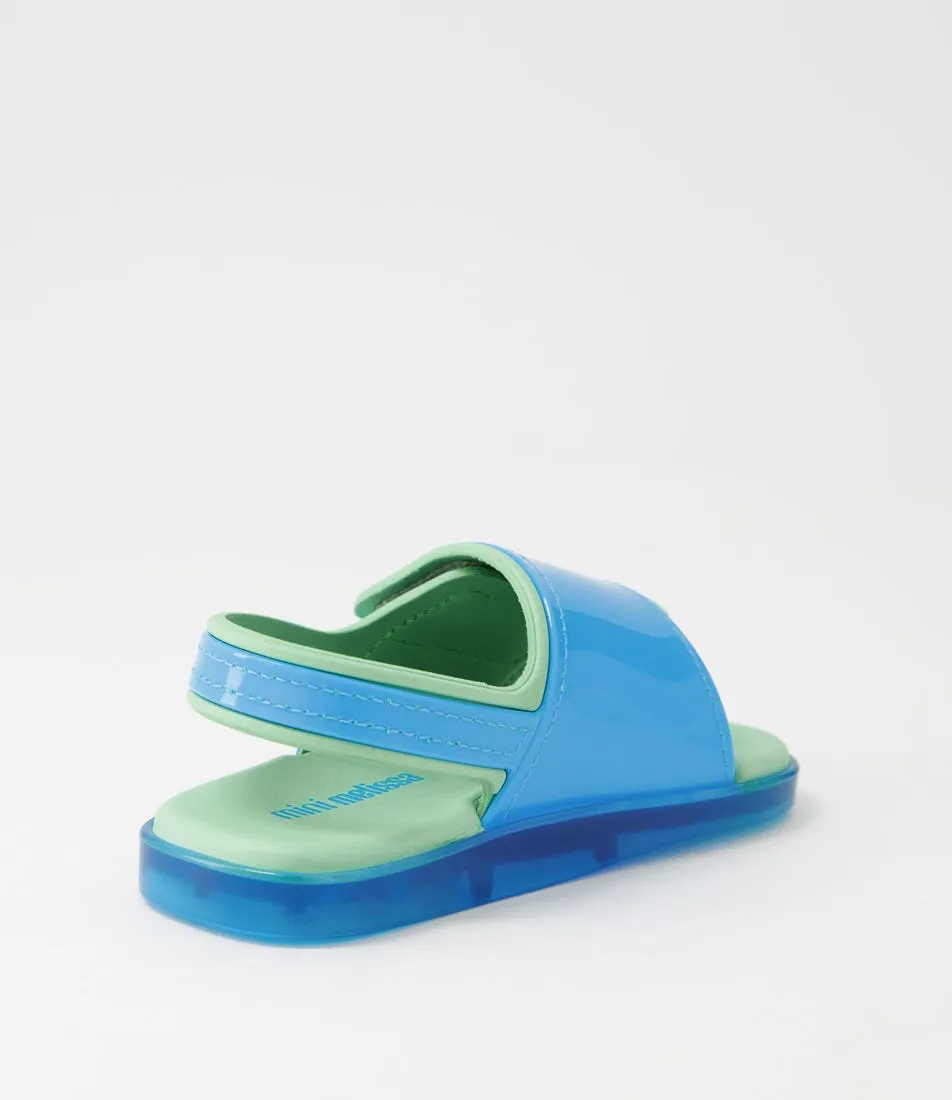 MELISSA Melissa Brave Tot Blue Green Pvc Heels