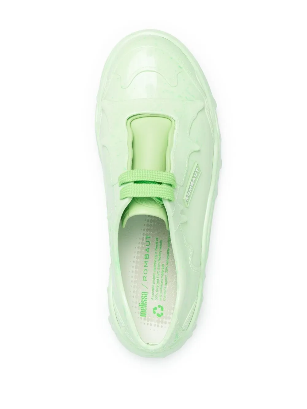 Melissa Melting Bocaccio Shoes - Green