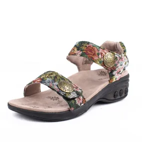 Women's Adjustable Denim Sandal - Melody