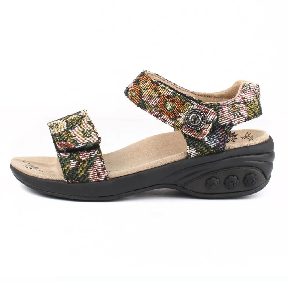 Women's Adjustable Denim Sandal - Melody