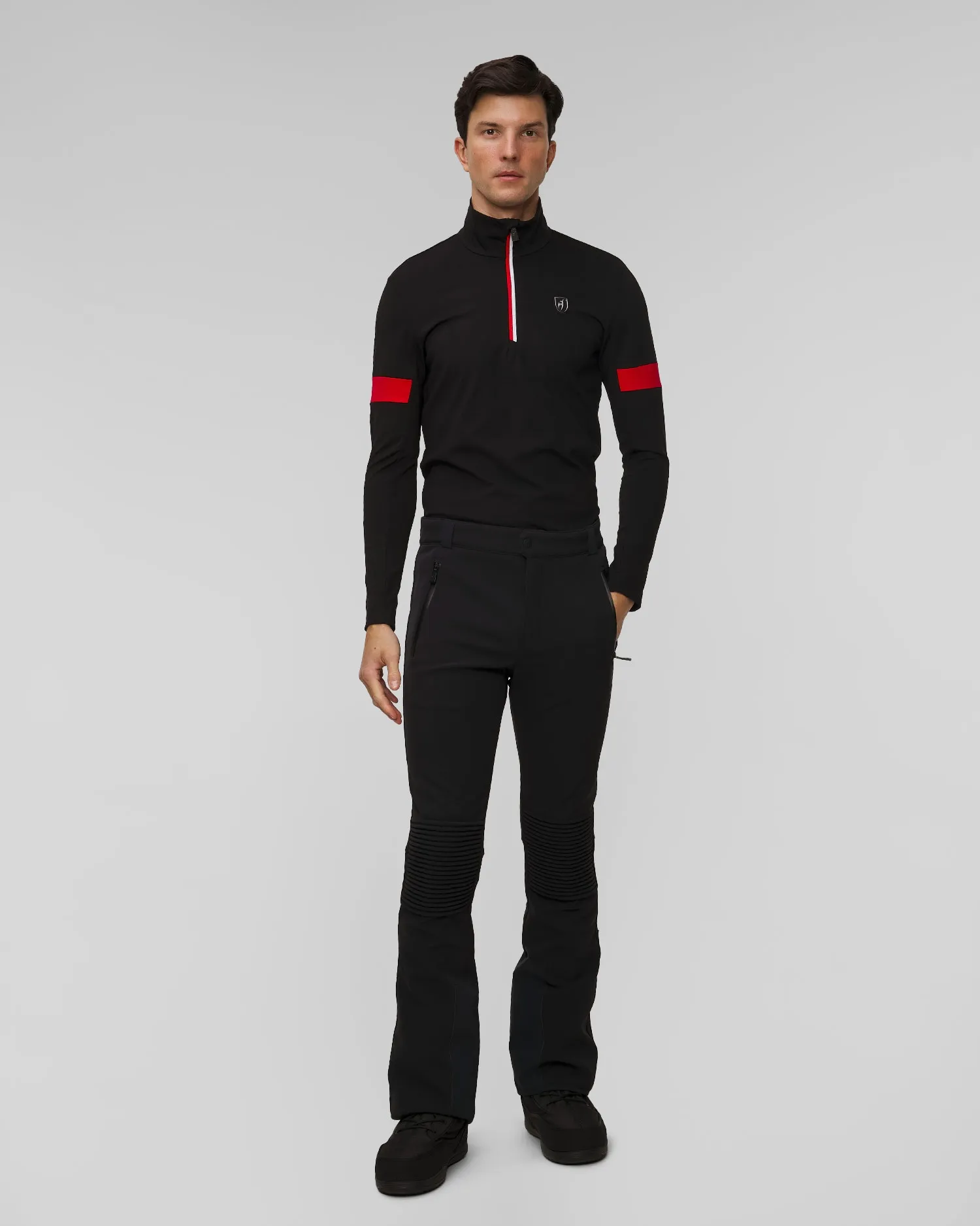 Men's black ski trousers Toni Sailer Kilian 341246-100