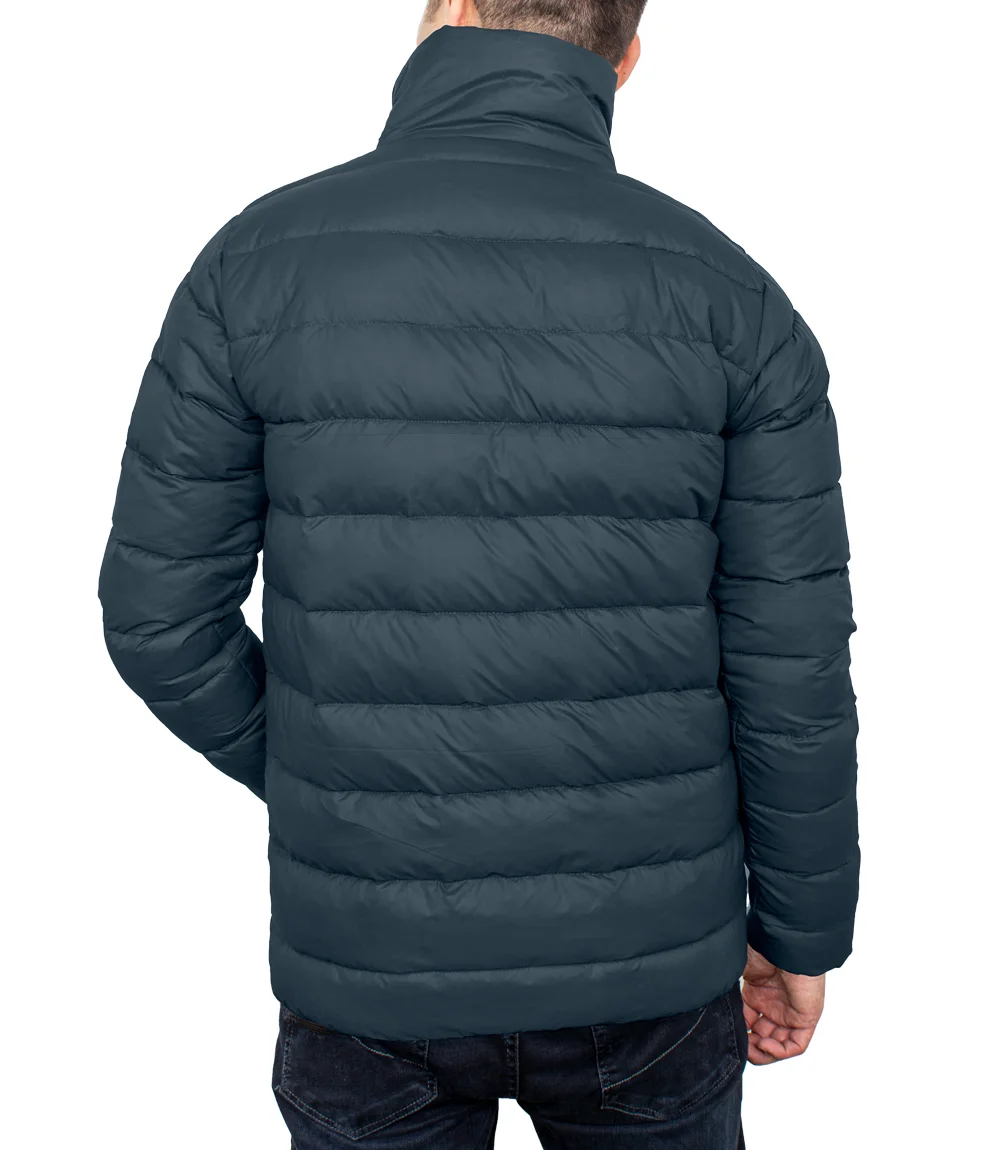 Men's Premium Navy Blue Puffer Jacket