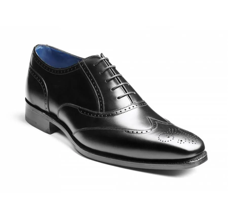 Mens Barker Shoes, Johnny, Black