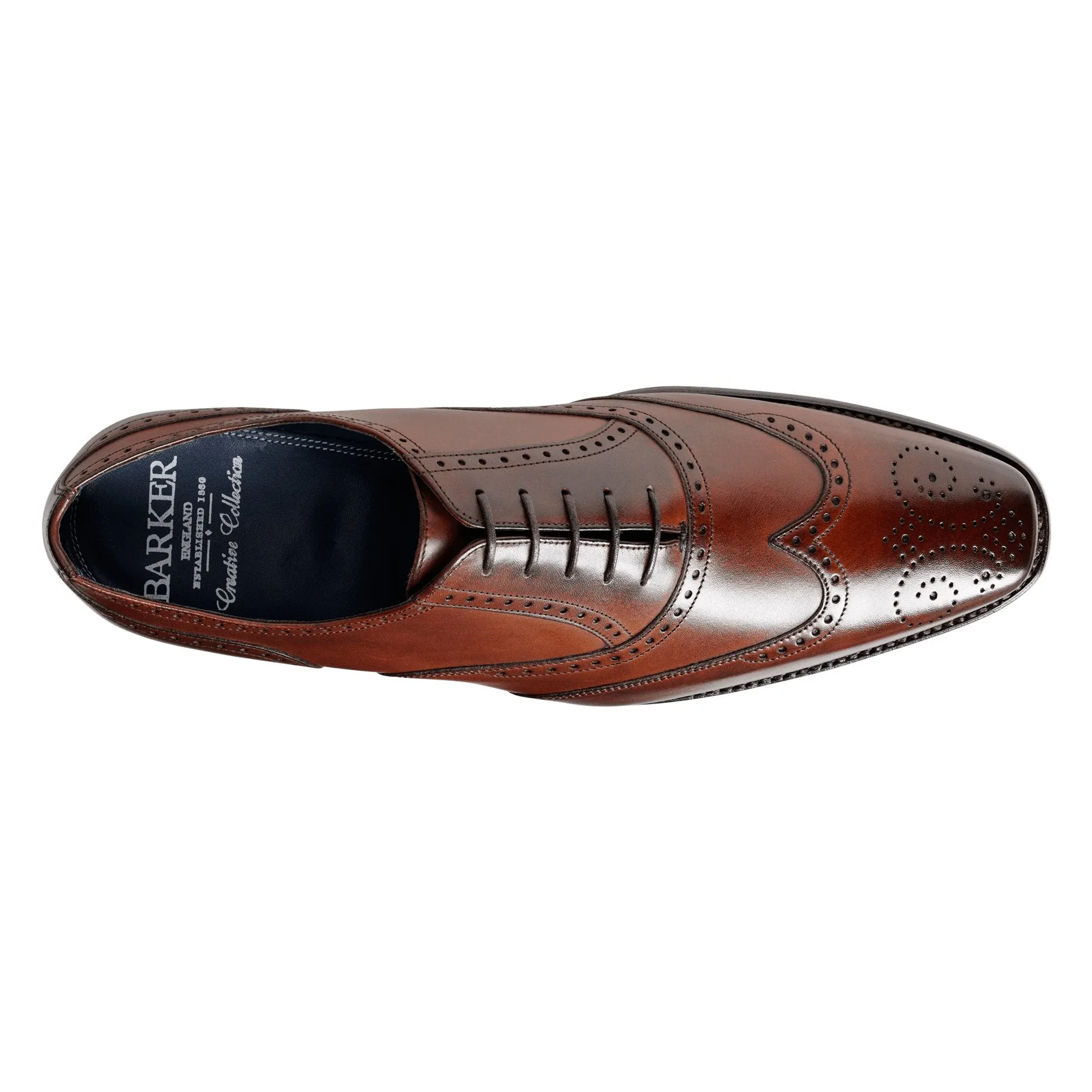 Mens Barker Shoes, Johnny, Brown