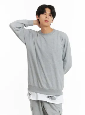 Basic Cotton Men's Sweatshirt IA401