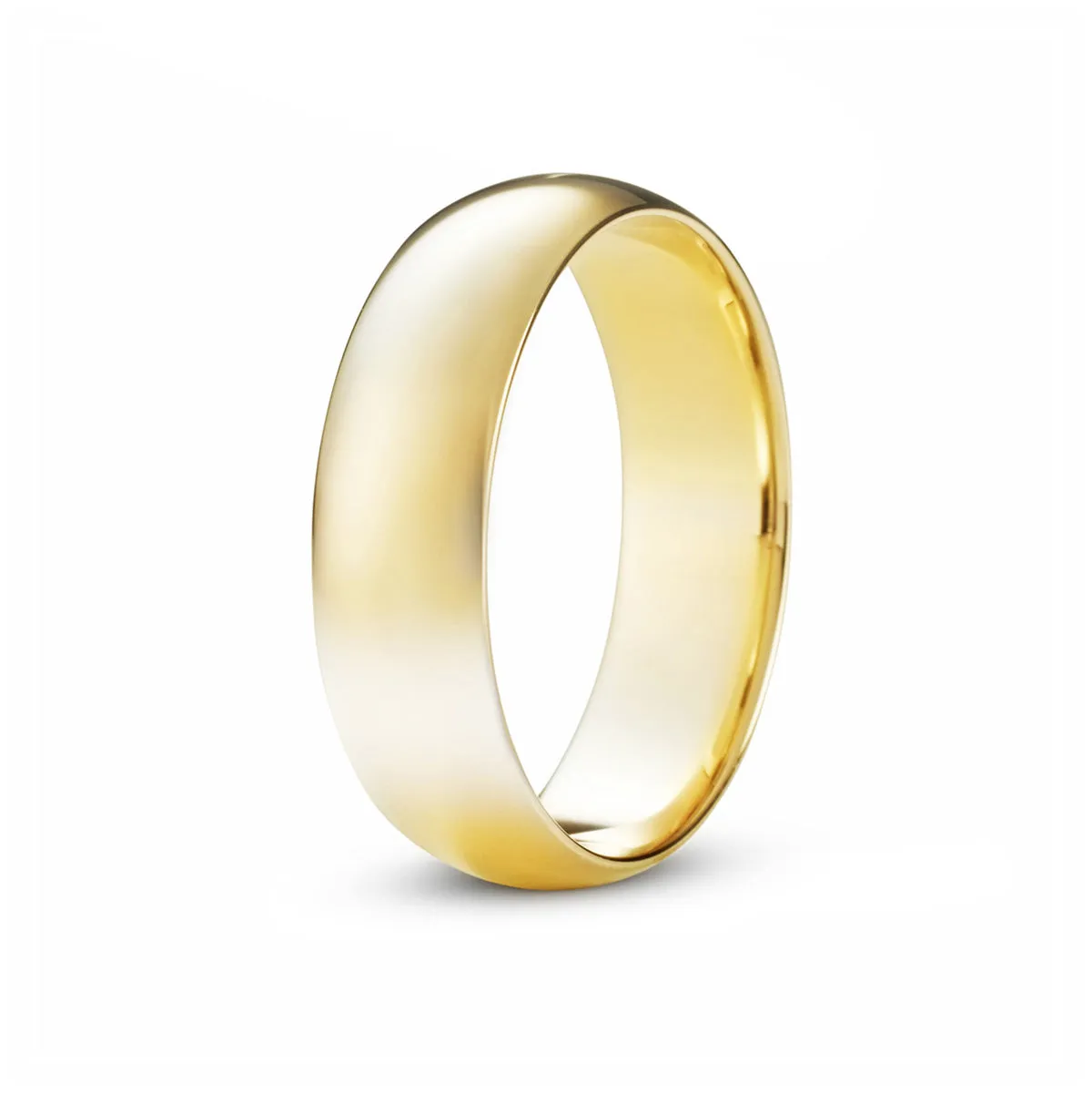 Classic Yellow Gold Ring for Men