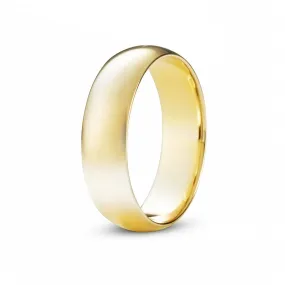 Classic Yellow Gold Ring for Men