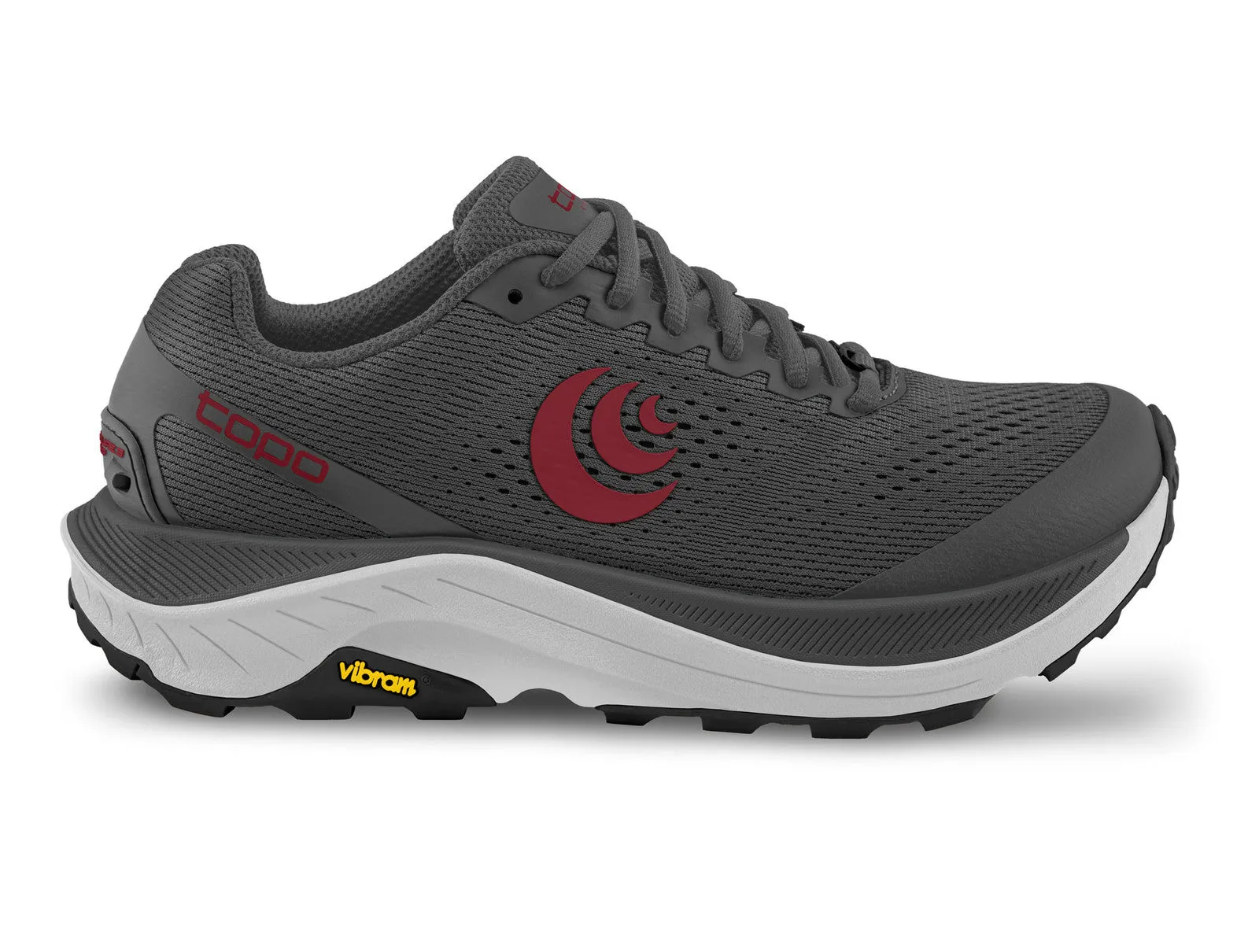  Men's Ultraventure 3 in Grey/Red  