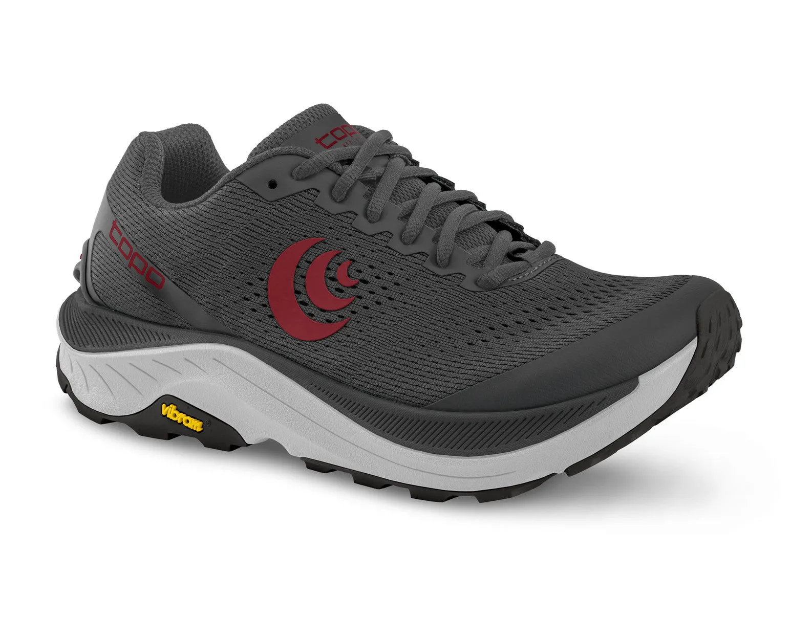  Men's Ultraventure 3 in Grey/Red  