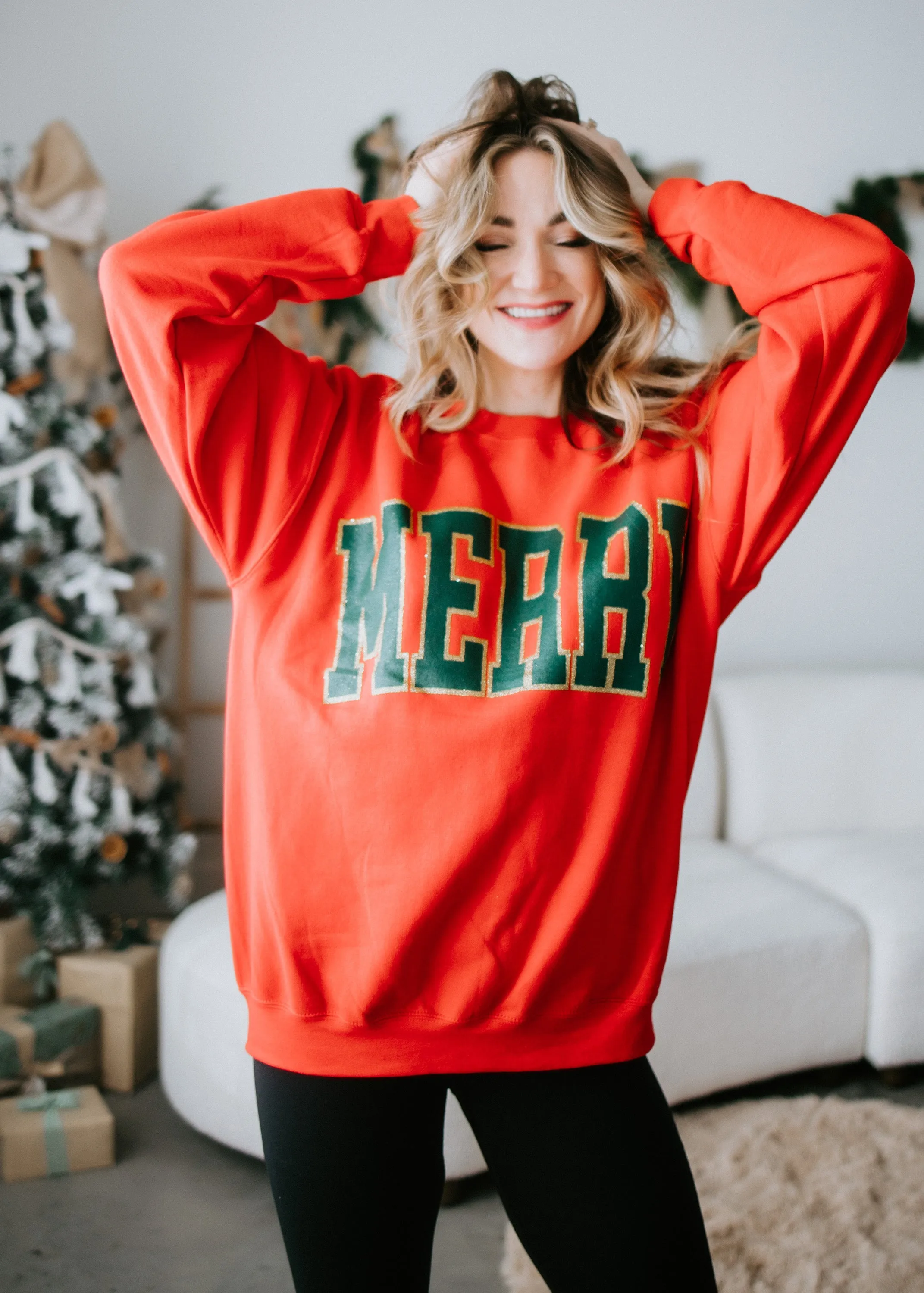 Merry Graphic Sweatshirt