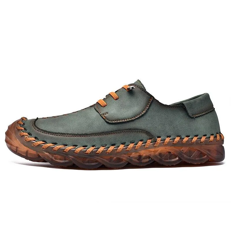 Mido - Fashion Leather Slip-On Shoes