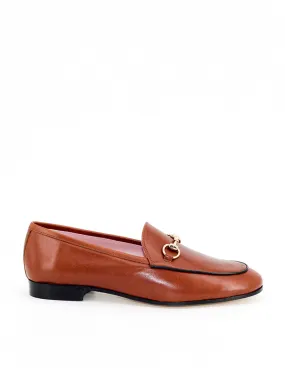 Brown Leather Genova Loafers