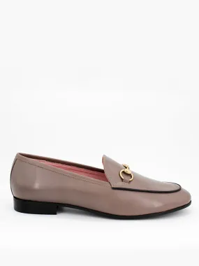 Taupe Leather Genoa Loafers