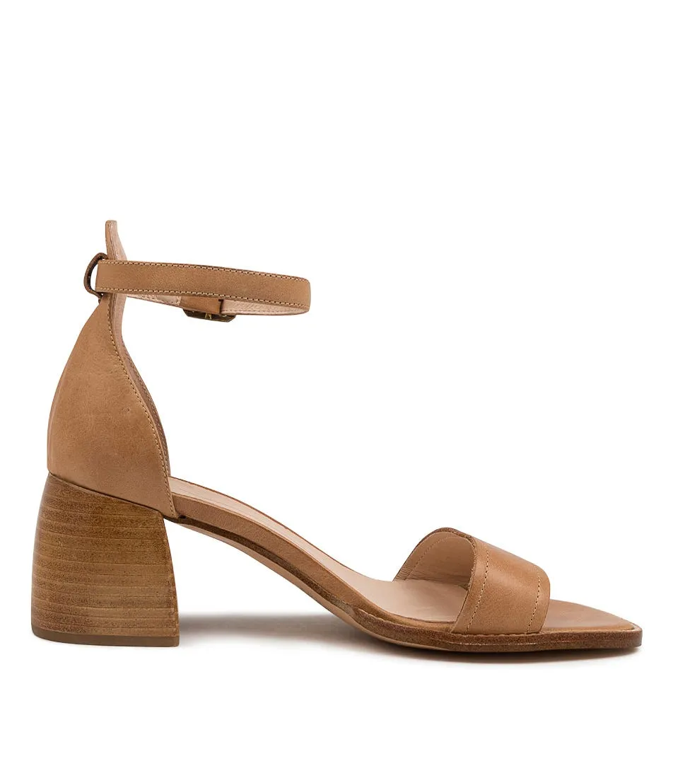 MOLLINI Beleev Tan Leather Heels Nh