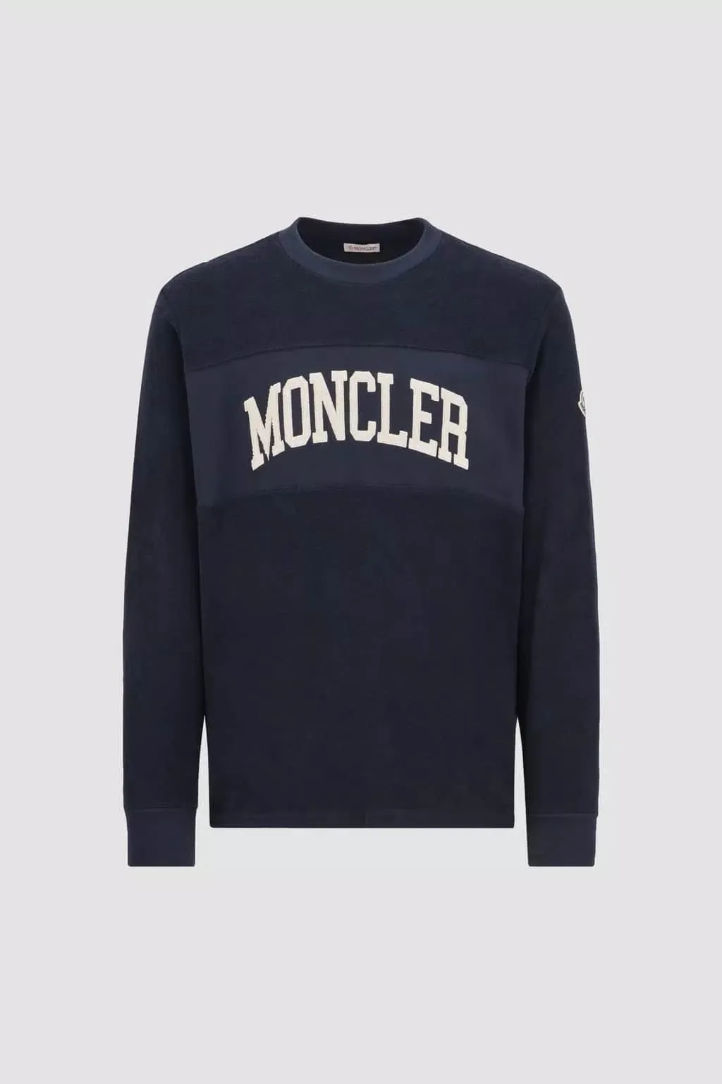 MONCLER Logo Sweatshirt with Embroidery