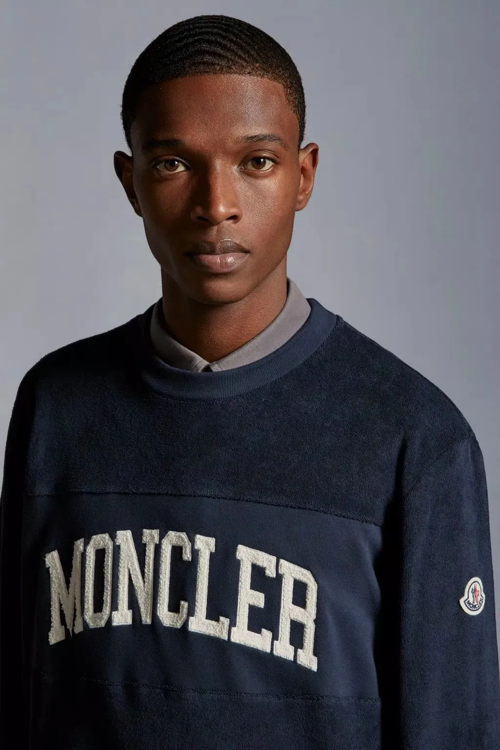 MONCLER Logo Sweatshirt with Embroidery