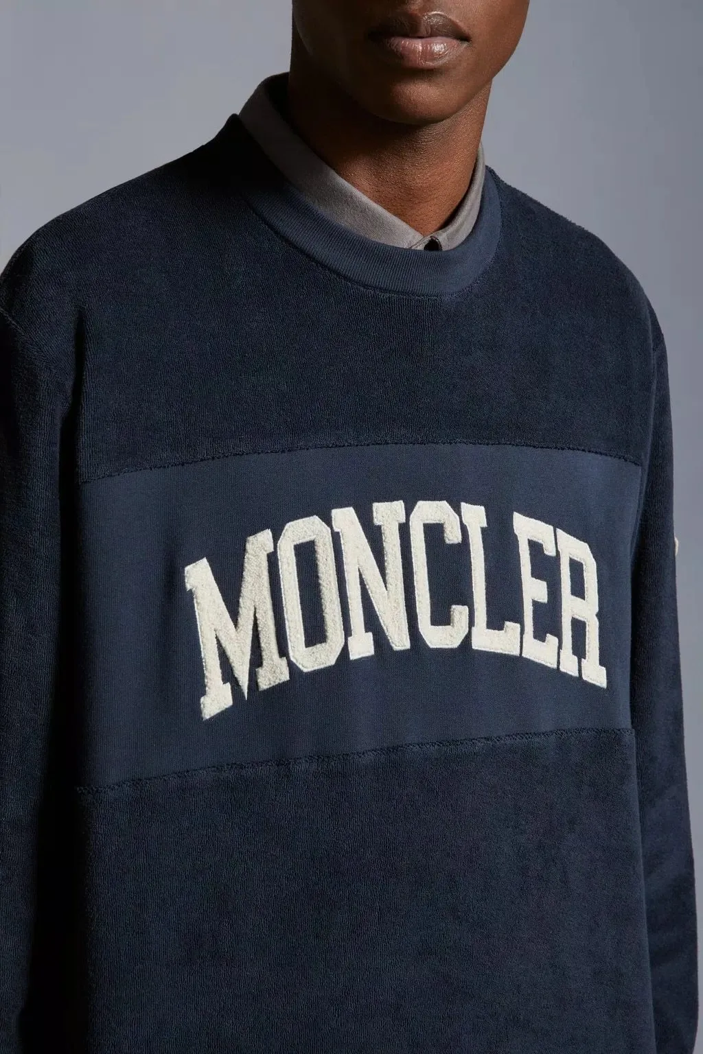 MONCLER Logo Sweatshirt with Embroidery