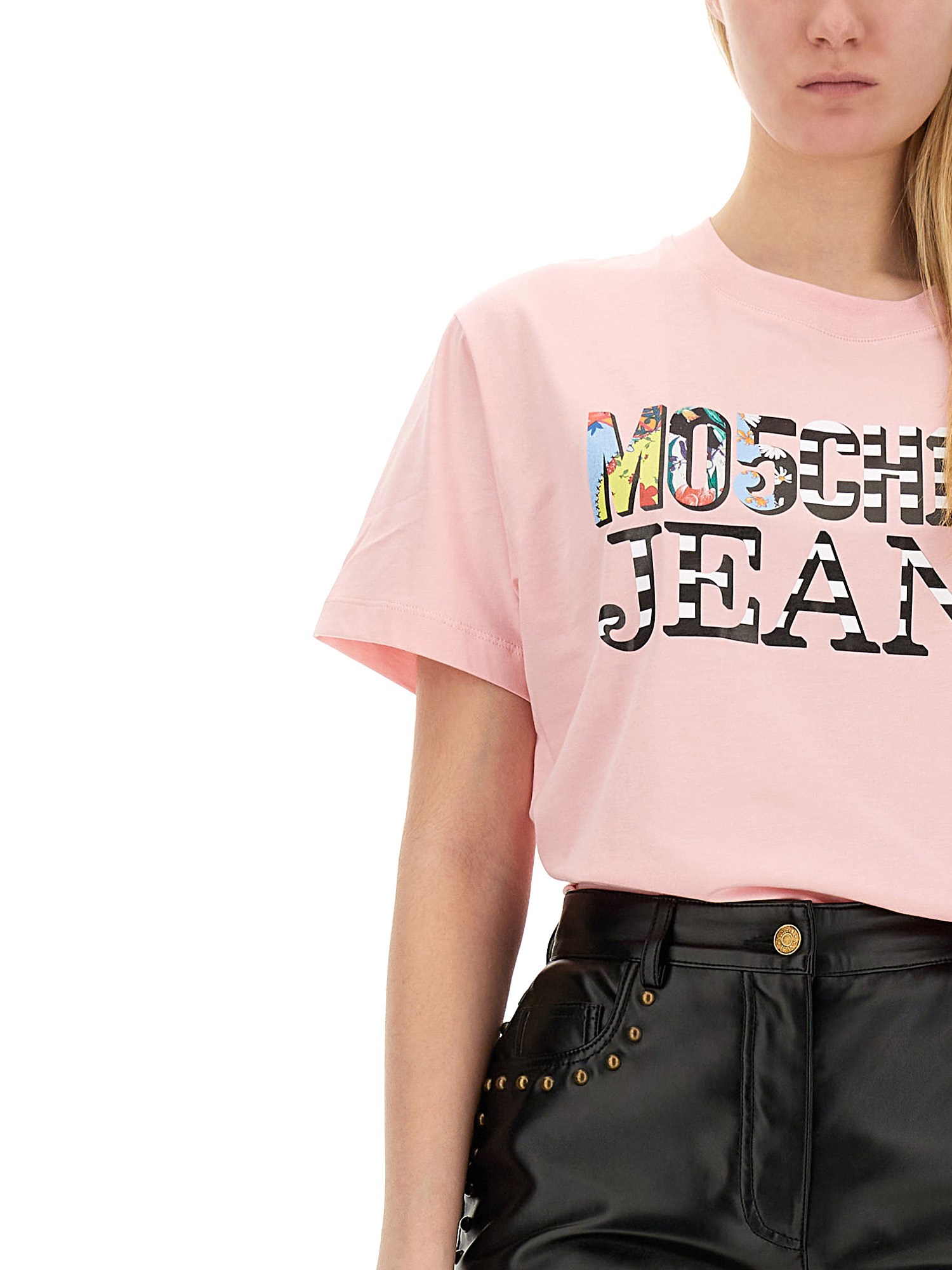 Moschino Jeans Logo T-Shirt