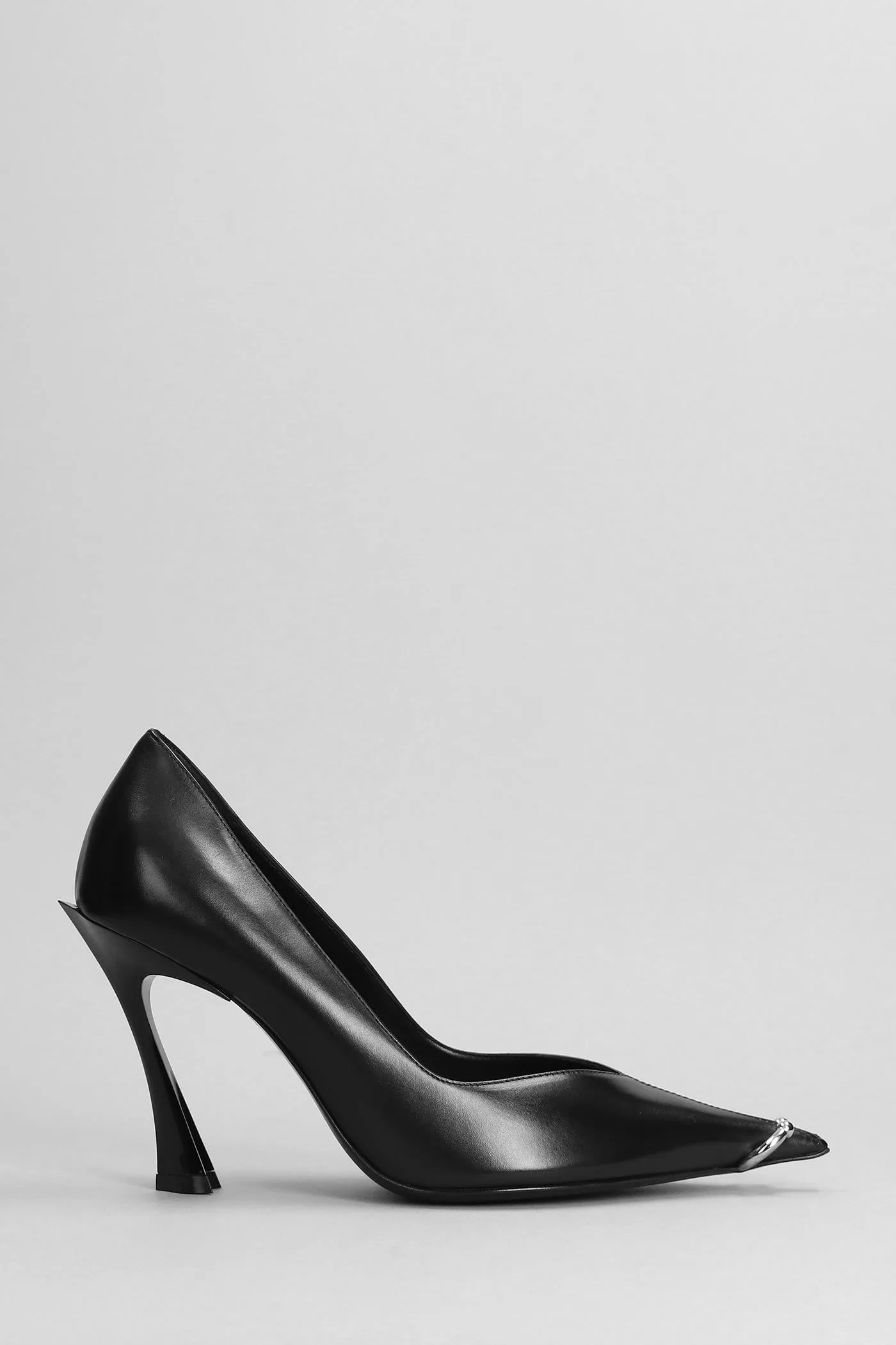 Mugler Pumps In Black Leather