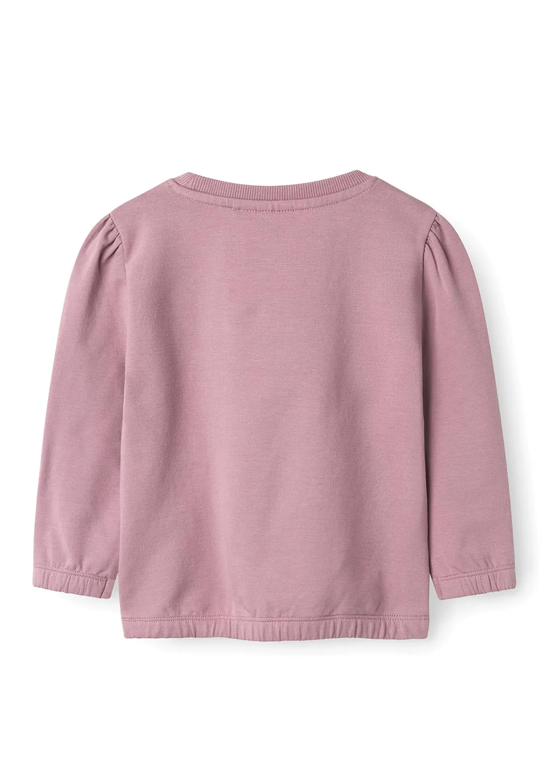 Name It Mini Girl Dyffina Peppa Long Sleeve Sweater, Elderberry