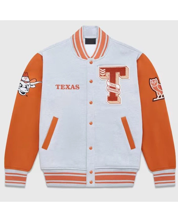 Texas Longhorns Varsity Jacket - NCAA Edition