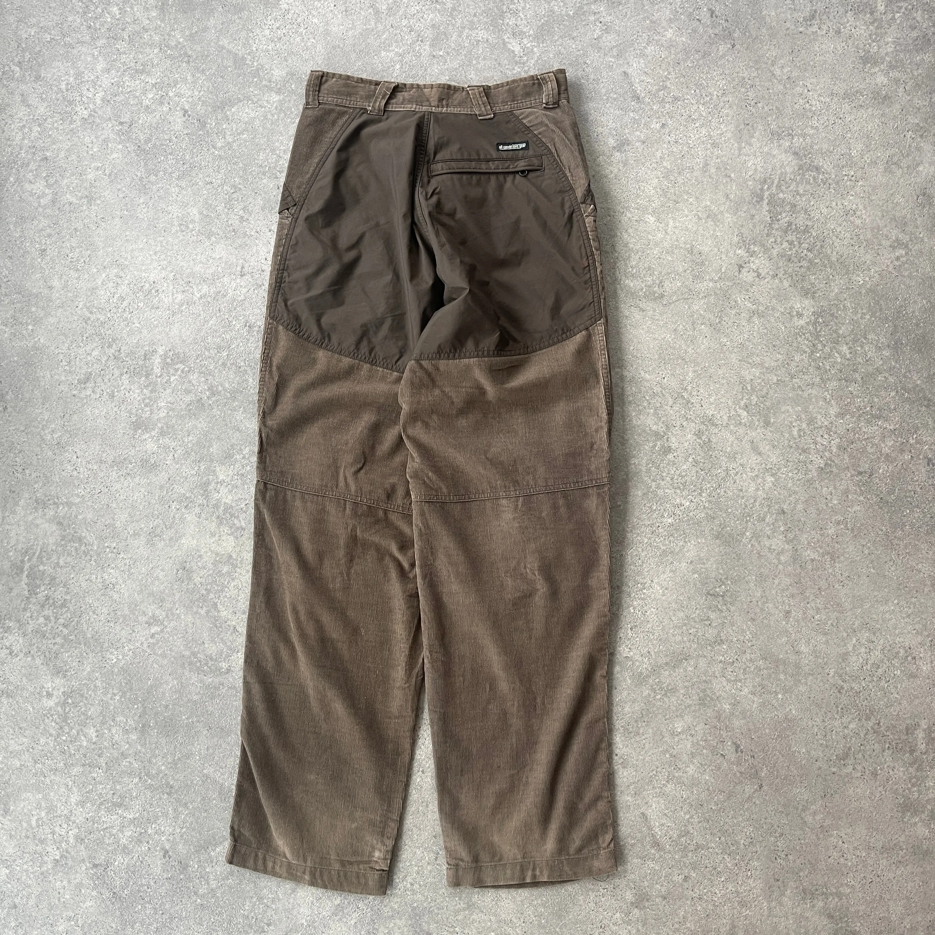 Nike ACG RARE 2000s cord technical double knee trousers (S)