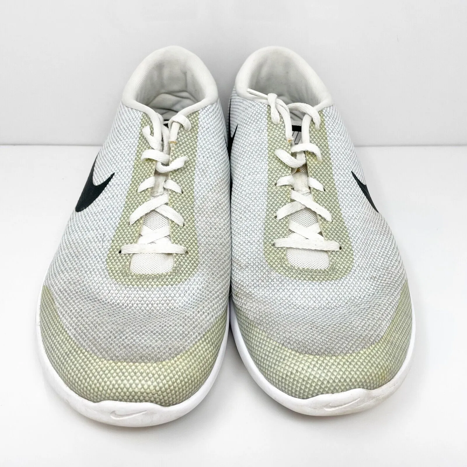 Nike Mens Flex Experience RN 7 AA7405-100 Gray Running Shoes Sneakers Size 9.5 W