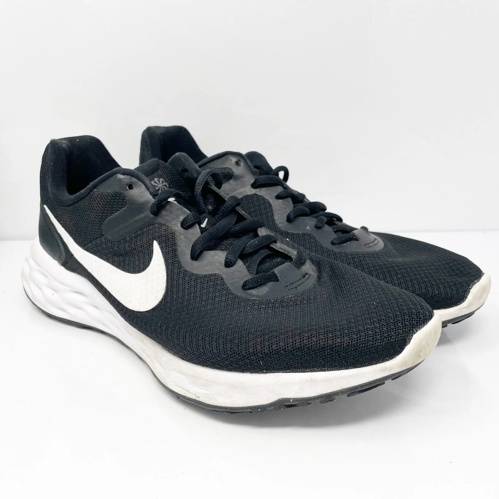 Nike Mens Revolution 6 NN DC3728-003 Black Running Shoes Sneakers Size 10