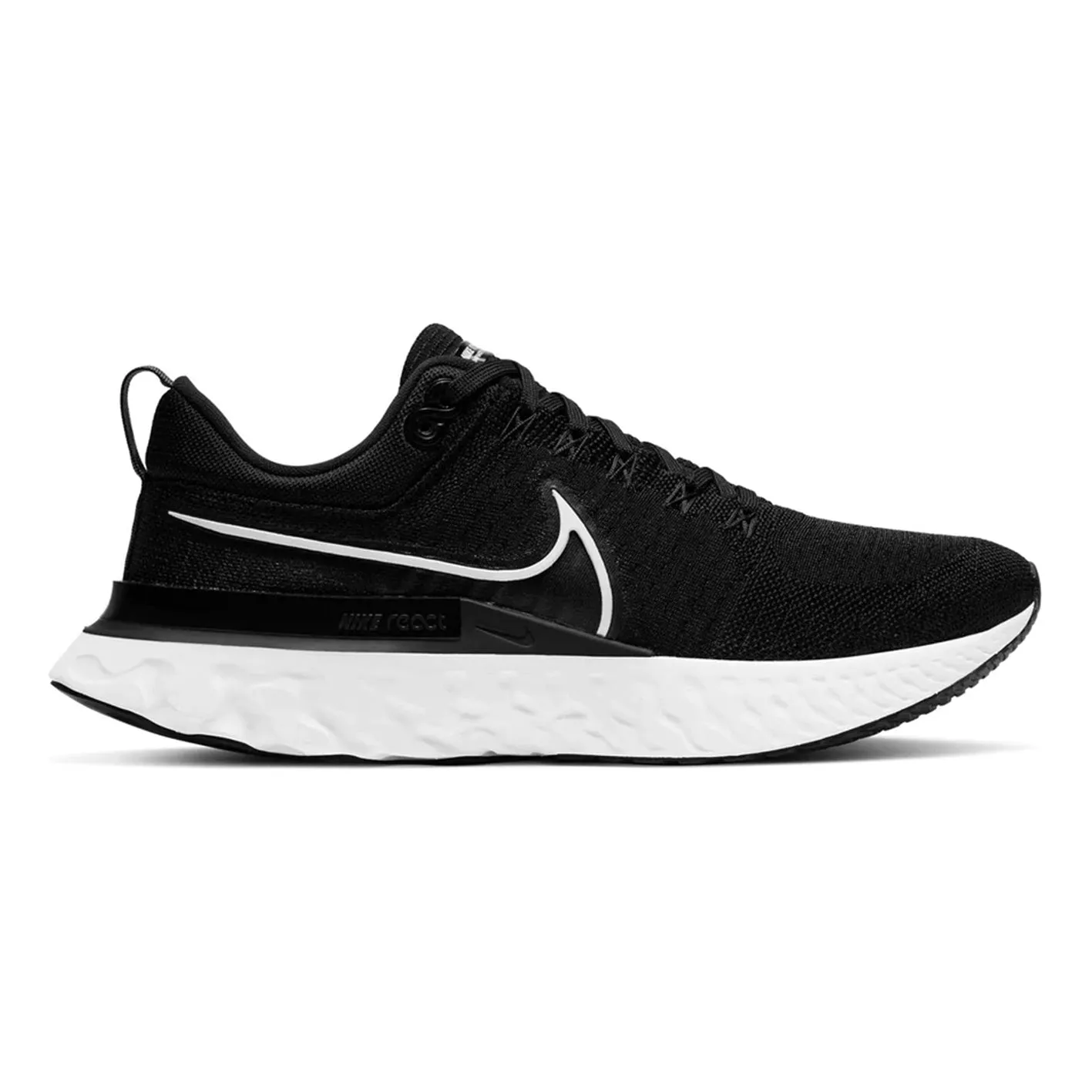 NIKE REACT INFINITY RUN FLYKNIT 2 BLACK / WHITE - Google SEO friendly version: NIKE REACT INFINITY RUN FLYKNIT 2 BLACK WHITE