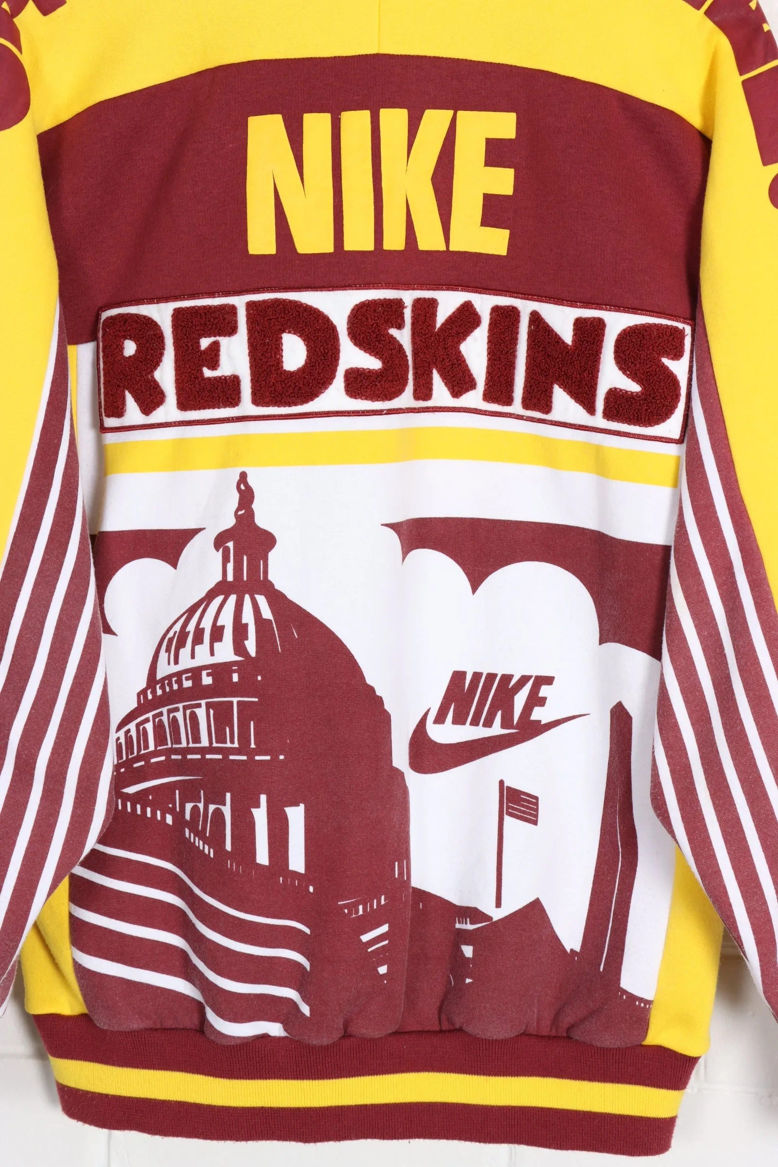 NIKE Washington Redskins 'Skyline' Sweatshirt - Vintage NFL Rare L Size