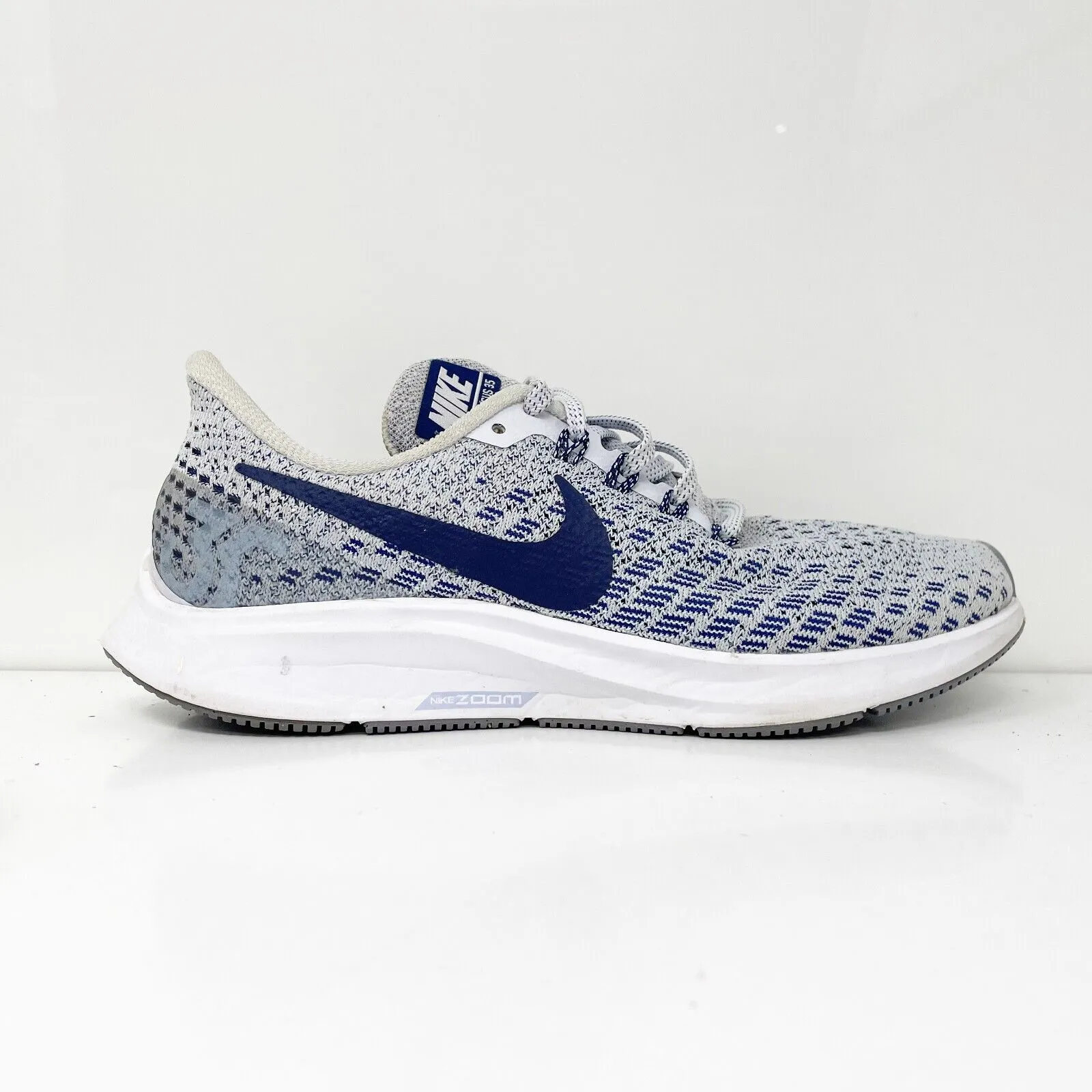 Nike Womens Air Zoom Pegasus 35 942855-005 Gray Running Shoes Sneakers Size 6.5