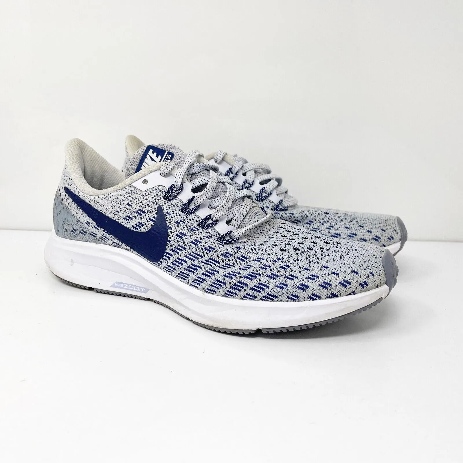 Nike Womens Air Zoom Pegasus 35 942855-005 Gray Running Shoes Sneakers Size 6.5