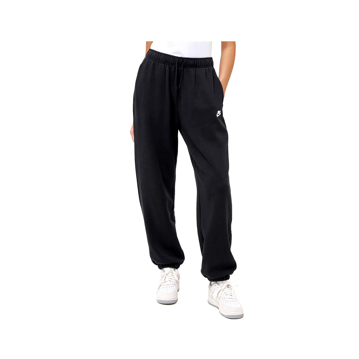 Nike Women's Sportswear Club Fleece Mid-Rise Oversized Pants