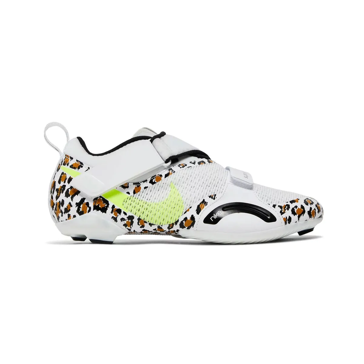 Nike Women's SuperRep Cycle White Leopard