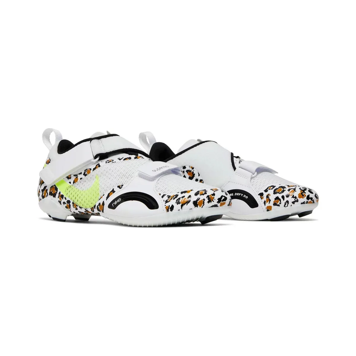 Nike Women's SuperRep Cycle White Leopard