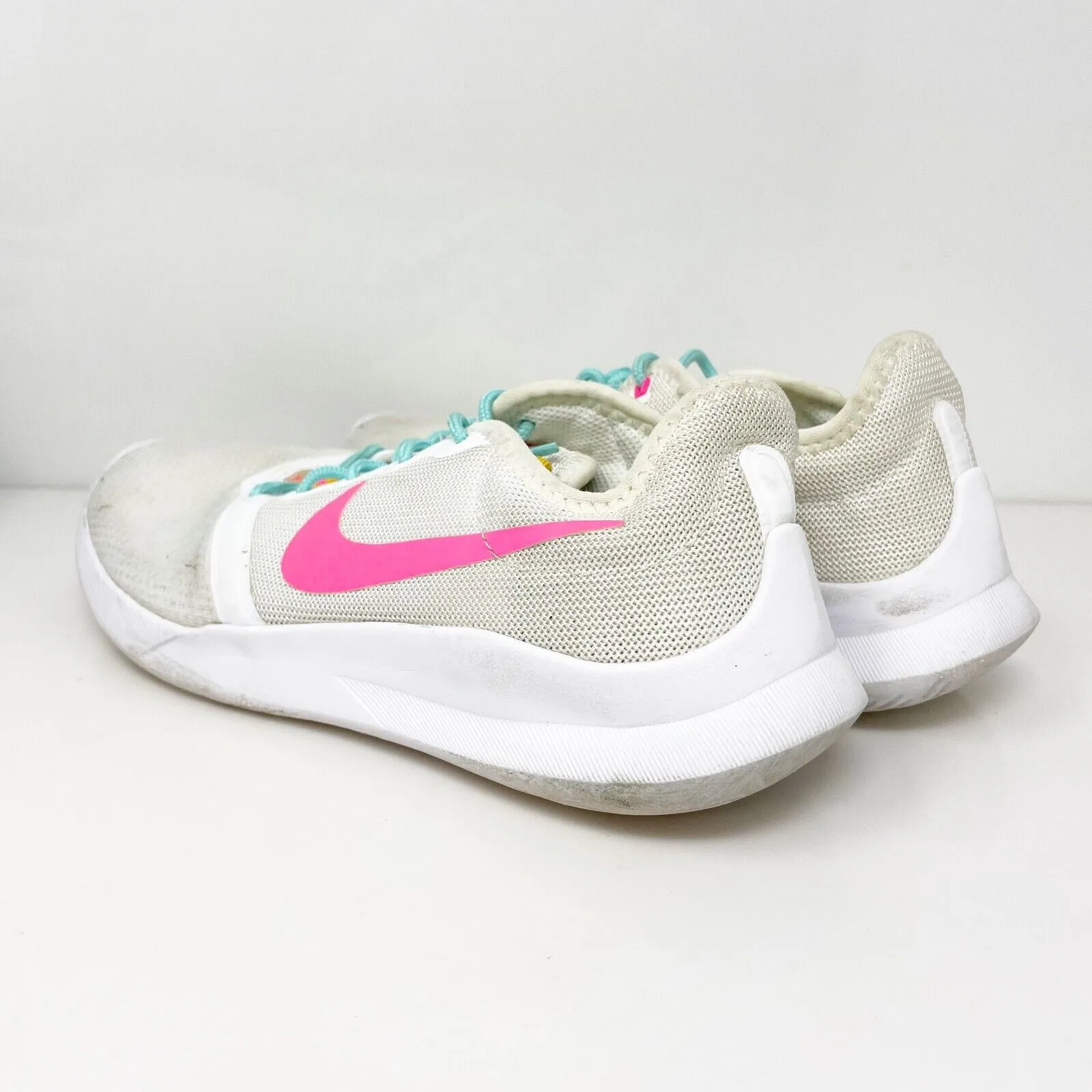 Nike Womens Viale Tech Racer AT4345-102 White Running Shoes Sneakers Size 6