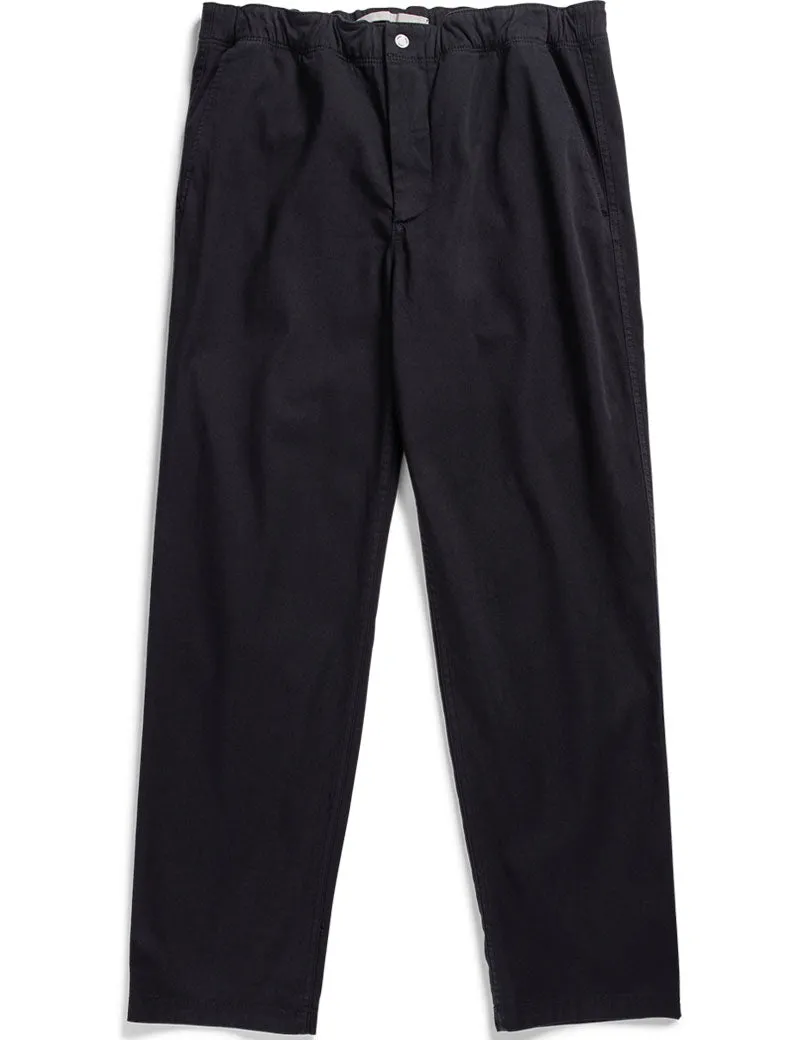 Norse Projects Ezra Light Stretch Trousers Black