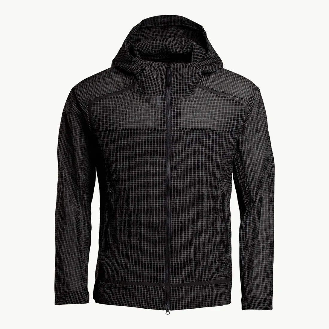 Norse Projects Men's Black Ripstop Hood Jacket