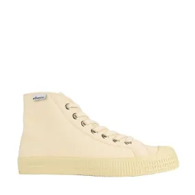 Novesta Beige High Top Trainers